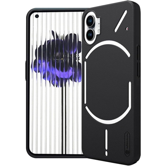 Compatible with Nothing Phone 2 Case Shockproof Ultra Thin Cute Soft Nothing Phone 2 Phone Case for Women Men Protective Case (Black)