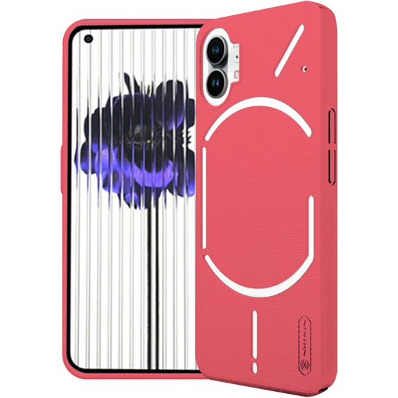 Compatible with Nothing Phone 2 Case Shockproof Ultra Thin Cute Soft Nothing Phone 2 Phone Case for Women Men Protective Case (Red)