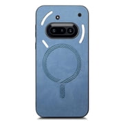 Compatible with Nothing Phone 3a leather back cover, compatible with MagSafe skin touch phone case