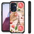 thumbnail image 1 of Compatible with OnePlus Nord N300 5G Hybrid Fusion Guard Phone Case Cover (Paris Rose), 1 of 2