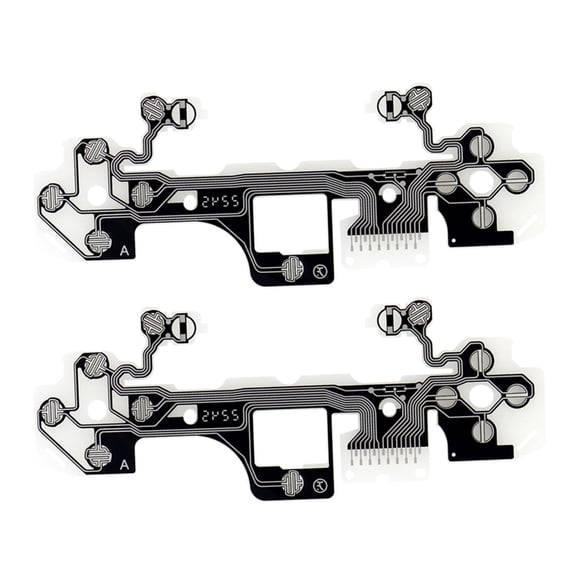 Compatible with PS5 V3.0 Controller, Replacement Handle Keypad Repair Pads Flexible Shake Controller Membrane Conductive Film-