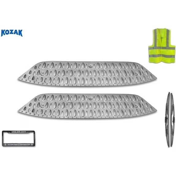 Compatible with 579 2013-2021 Front Fairing Metal Steps 2 Pcs