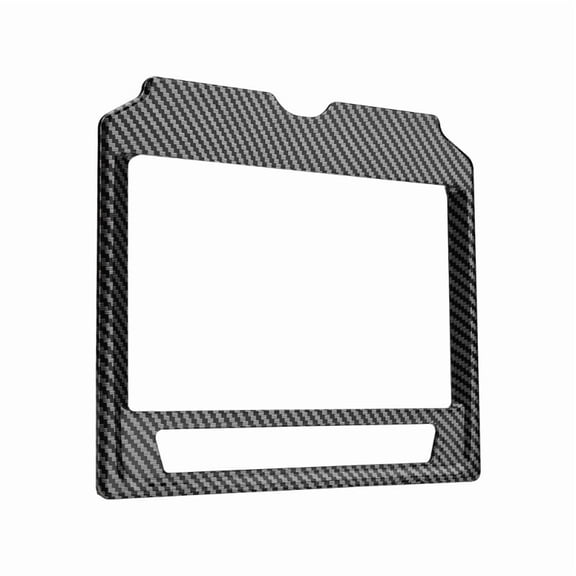 Compatible with Polaris Slingshot SL LE R 2020-2024 Carbon Fiber Pattern Decorative Panel Central Control Navigation Screen Trim