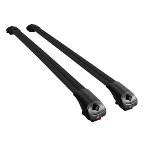 Compatible with Pontiac Vibe 2002-2008 ACE-1 Model Car Roof Rack Cross Bar Black Aluminium 2 Bars