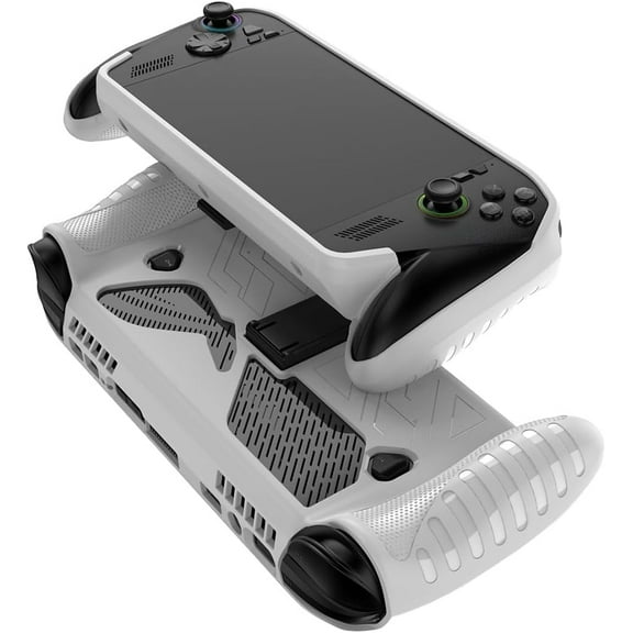 Compatible with ROG Xbox Ally X & ROG Xbox Ally,Soft and Skin Friendly TPU Material, Shock-Absorbing and Anti Drop Protection Soft Shell,White
