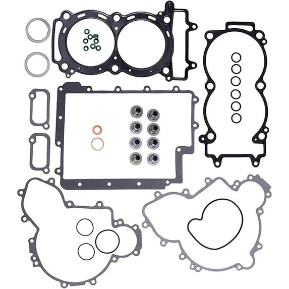 Compatible with RZR900 XP900 RZRXP4 RZRXP900 808970 2011 to 2014 Motorcycle Cylinder Gasket Kit