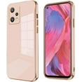 thumbnail image 1 of Compatible with Realme 9 Pro Case Silicone Shockproof Realme 9 Pro Phone Case Anti-Scratch Ultra Thin Plating TPU Cases (Realme 9 Pro, Pink), 1 of 13