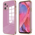 thumbnail image 1 of Compatible with Realme 9 Pro Case Silicone Shockproof Realme 9 Pro Phone Case Anti-Scratch Ultra Thin Plating TPU Cases (Realme 9 Pro, Purple), 1 of 13