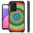 thumbnail image 1 of Compatible with Samsung Galaxy A23 5G (Not for UW); Hybrid Fusion Guard Phone Case Cover (Orange Blue Mandala), 1 of 1