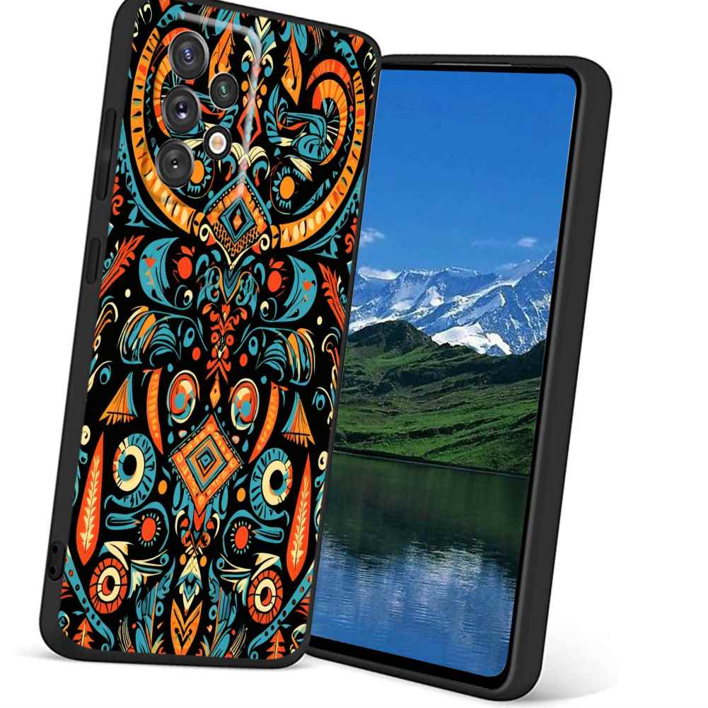 Compatible with Samsung Galaxy A52 5G Phone Case, Gypsypatterncolorful