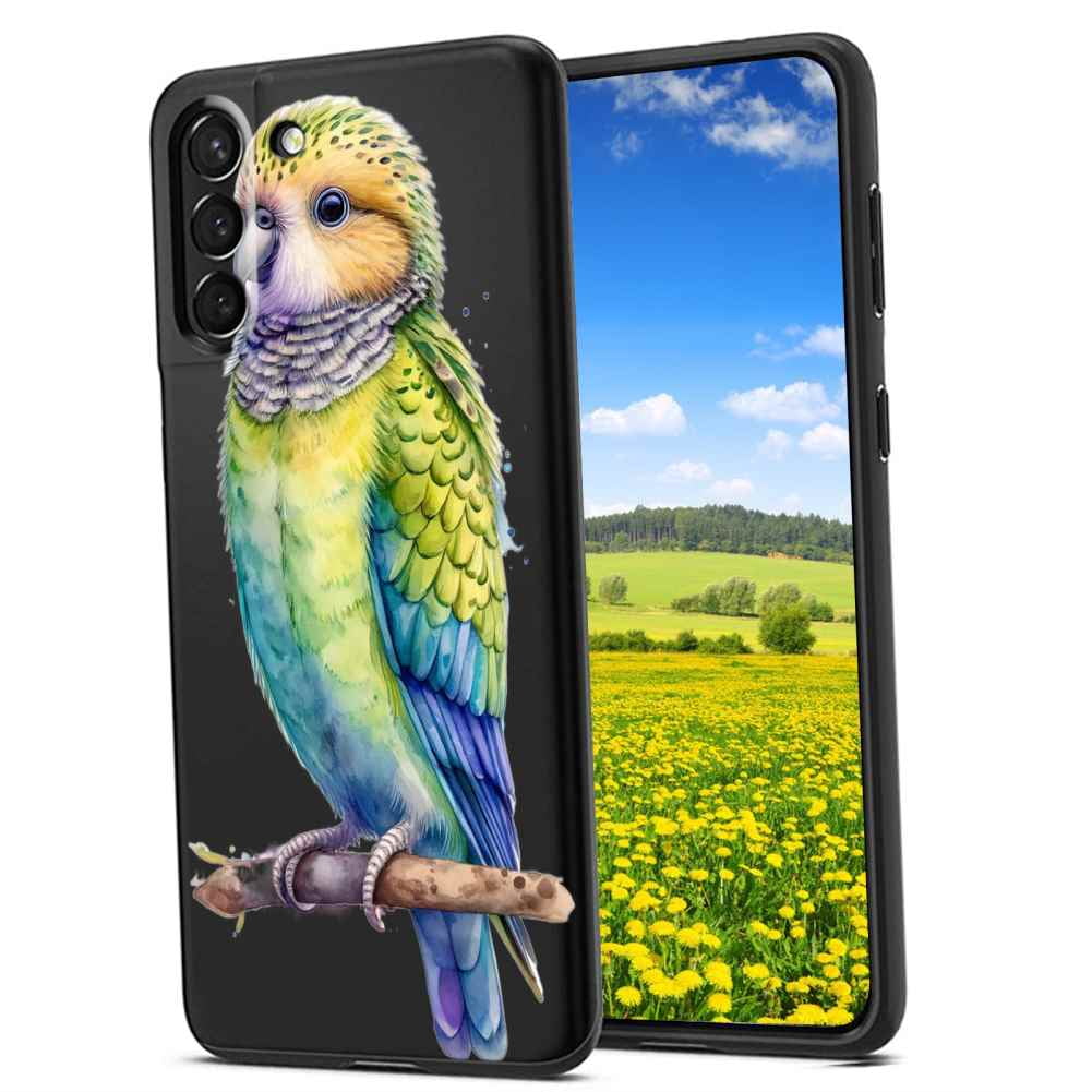 Compatible with Samsung Galaxy S21 Phone Case, a-cute-boho-Budgerigar ...