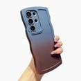 thumbnail image 1 of Compatible with Samsung Galaxy S22 Ultra 5G Phone Case,Cute Gradient Case Curly Wave Frame Case Camera Protection Soft Shockproof Cover (c), 1 of 9
