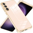 thumbnail image 1 of Compatible with Samsung Galaxy S23 5G Case Flexible Soft TPU Silicone Shockproof Protective Waterproof Phone Cases Pink, 1 of 14