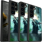 Compatible with Samsung Galaxy S23 5G(SM-S911B/DS)(6.1 inch) Phone Case Matte Hard Back(PC) & Soft Edge (TPU)-Star Wars Baby Yoda 3BG1242