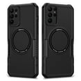 thumbnail image 1 of Compatible with Samsung Galaxy S23 Plus Magnetic MagSafe Case Hard PC Shockproof Rugged Case-Black, 1 of 6