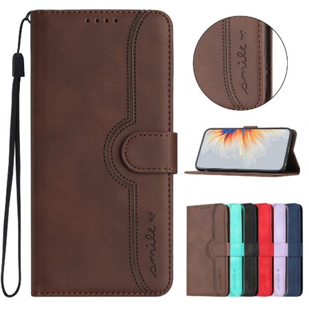 Compatible with Samsung Galaxy S24 Case Wallet Premium Pu Built-in Magnet Cover