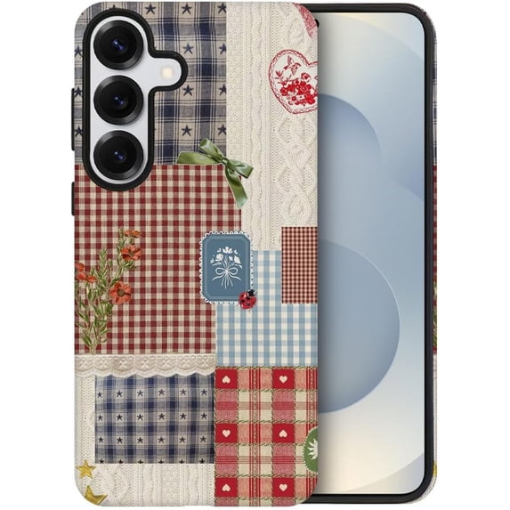 Compatible with Samsung Galaxy S25 Plus,Frosted Dual-Layer Protection ...
