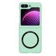 thumbnail image 1 of Compatible with Samsung Galaxy Z Flip 5 Magnetic Case Ultra Thin Shockproof Protective Case-Light Green, 1 of 7