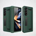 thumbnail image 1 of Compatible with Samsung Galaxy Z Fold 5 Case with Screen Protector Wristband Shockproof Kickstand Case-Green, 1 of 8