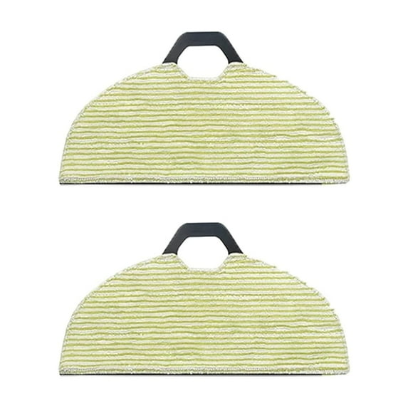 Compatible with Shark Vacuum Mop Pads 2 Pack for RV2001WD/ RV2002WD/ AV2001WD, Robot Vacuum Cleaner Replacement Mop Pads
