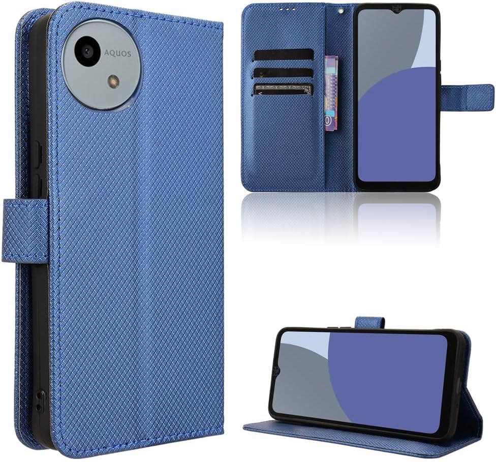 Compatible with Sharp Aquos wish 4 Leather Case Cover,PU Leather 