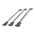 thumbnail image 1 of Compatible with Skoda Yeti 2009-2017 FLY Model Car Roof Rack Cross Bar Grey Aluminium 3 Bars, 1 of 7