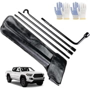 Compatible with Spare Tire Tool Kit with Tire Jack Handle and Wheel Lug Wrench 2005-2022 Toyota Tacoma New