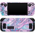 thumbnail image 1 of Compatible with Steam Deck - Skin Decal Protective Scratch-Resistant Removable Vinyl Wrap Cover - and Teal Oil Mix, 1 of 6