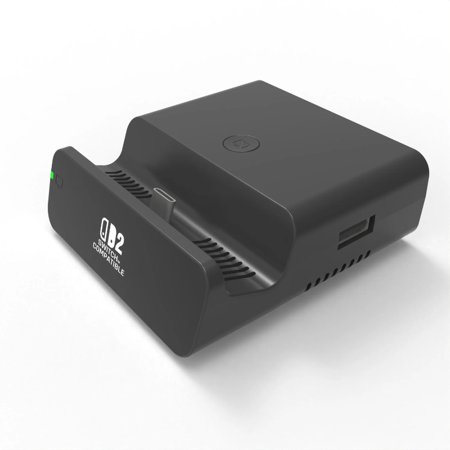 Compatible with Switch/Switch 2 and Switch OLED, with LED indicator, 8K HD output, USB 3.0 port, and built-in cooling fan