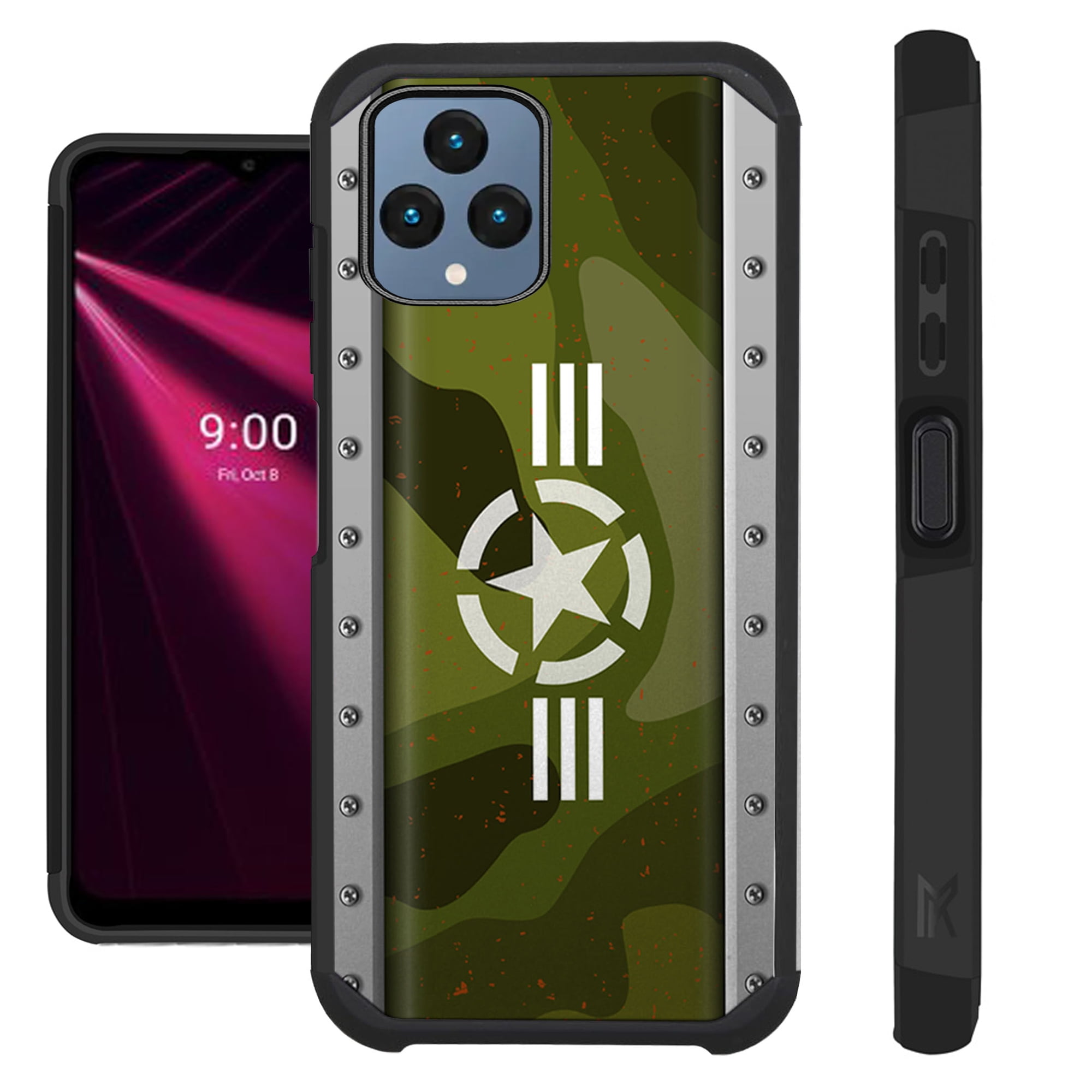 Compatible with TMobile REVVL 6 5G REVVL 6X 5G; Hybrid Fusion Guard