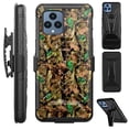 thumbnail image 1 of Compatible with T-Mobile REVVL 6 5G | REVVL 6X 5G; Hybrid Luxguard Holster Phone Case Cover (Camo Oak Brown), 1 of 1