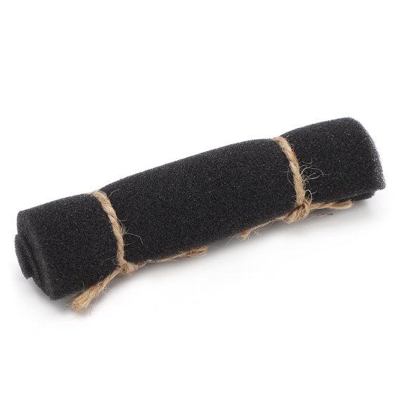 Compatible with TRX4 Axial SCX10 1/10 RC Crawler Simulation Sleeping Bag Black Sponge Decoration Accessory 14 inches / 35.5 cm-black