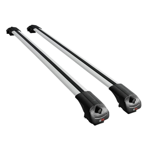 Compatible with VW Golf Mk6 Wagon 2010-2014 ACE-1 Car Roof Rack Cross Bar Grey Aluminium 2 Bars