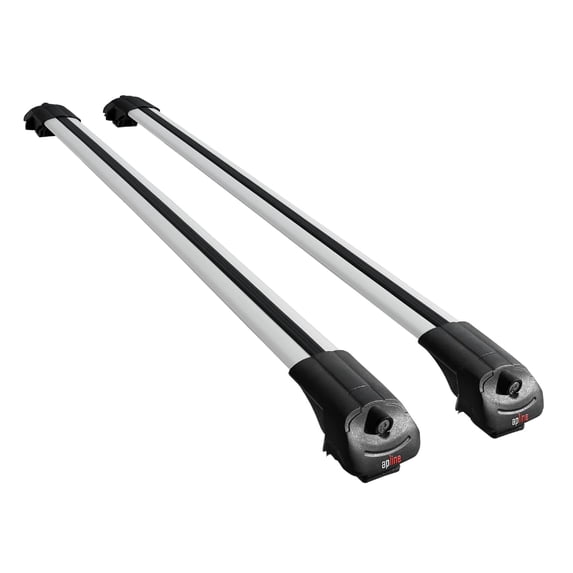 Compatible with Volkswagen Golf 7 (5G) Variant 2013-2019 ACE-1 Car Roof Rack Cross Bar Grey Aluminium 2 Bars