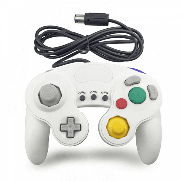 Compatible with Wii/NGC Wired Gamepad, for GameCube Game Controllers-White