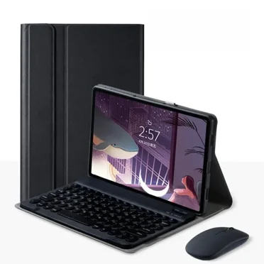 Compatible with Xiaomi Mi Pad 5 Pro 11 inch Tablet Case, Detachable Keyboard Cover for Xiaomi Mi Pad 5 (Black B,Turkish Keyboard)