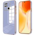 thumbnail image 1 of Compatible with Xiaomi Redmi 10C Case Silicone Shockproof Redmi 10C Phone Case Anti-Scratch Ultra Thin Plating TPU Cases (Lavender Grey), 1 of 13