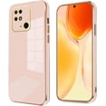 thumbnail image 1 of Compatible with Xiaomi Redmi 10C Case Silicone Shockproof Redmi 10C Phone Case Anti-Scratch Ultra Thin Plating TPU Cases (Pink), 1 of 7
