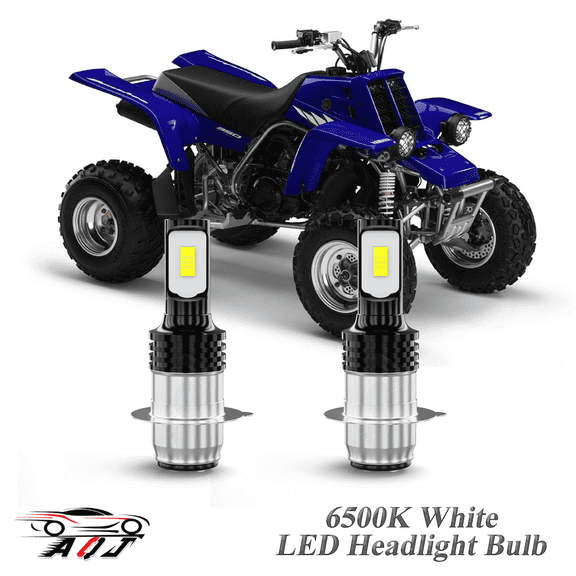 Compatible with Yamaha Banshee 350 1987-2006, 2-Pack H6 H6M Led Headlight Bulbs Motorcycle Bulb,1700lm 6500K Cool White, 12v-24v DC