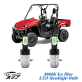 thumbnail image 1 of Compatible with Yamaha Rhino 700 2008-2013, 2-Pack H6M H6 Led Headlight Bulbs Motorcycle Bulb, 1700lm 8000K Ice Blue, 12v-24v DC, 1 of 11