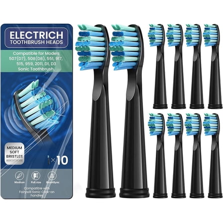 Compatible with electric toothbrush Fairywill SEAGO FW-D1/D3/D7/D8/507/508 toothbrush head