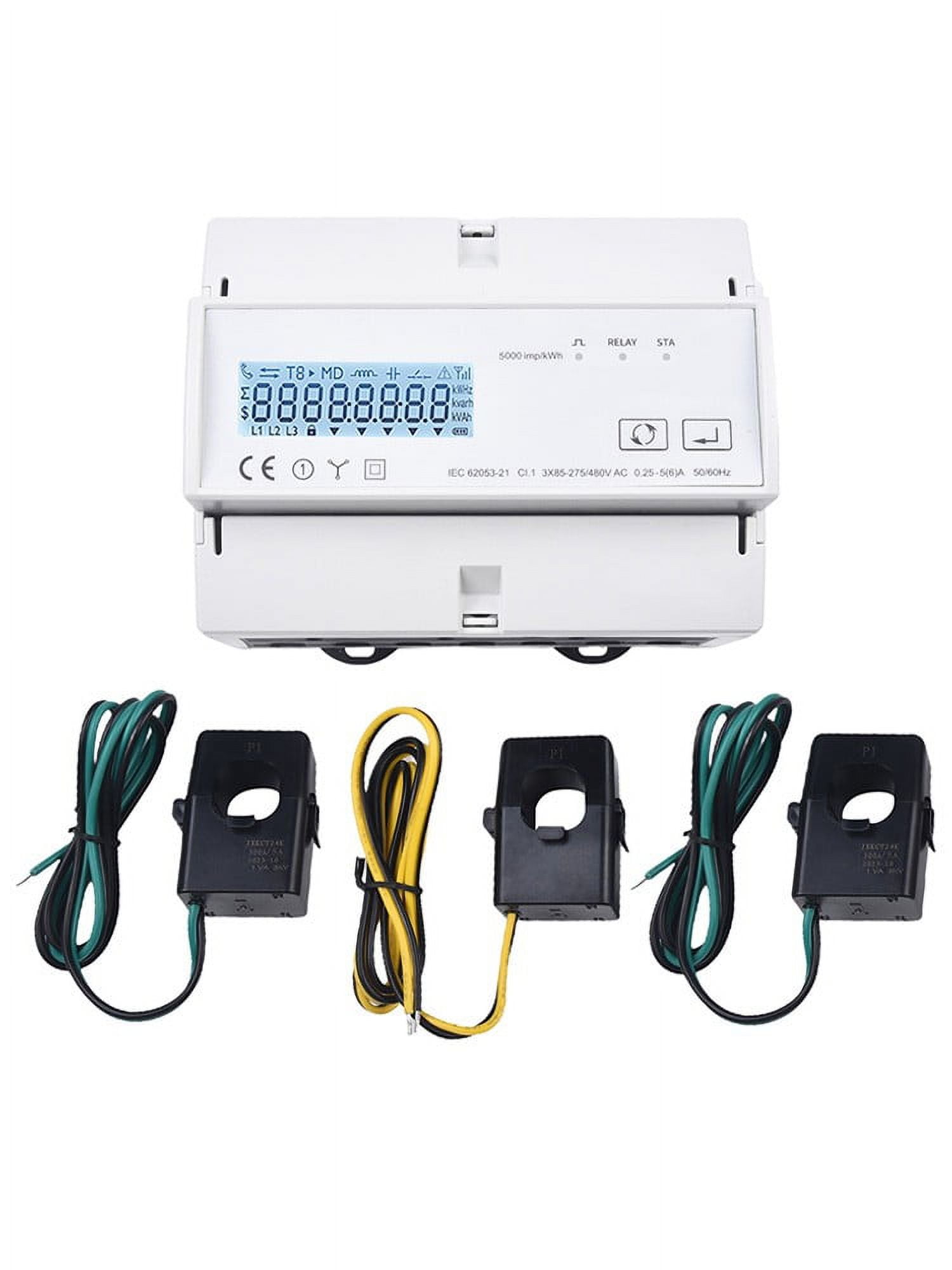 Compatible with for Wifi Three Phase Bidirectional Energy Meter Kwh