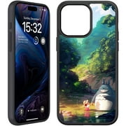 Compatible with iPhone 11 (6.1 inch) Phone Case ,hard (PC) back and soft (TPU) side-My Neighbor Totoro 4GC3403