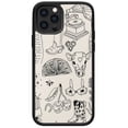 thumbnail image 1 of Compatible with iPhone 11 Pro case cute handsome denim pattern mobile phone case soft TPU fashion design, 1 of 4
