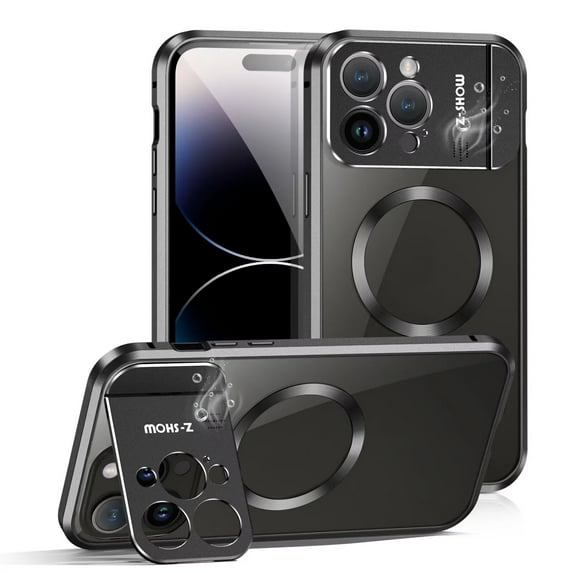 Compatible with iPhone 12, 13, 14, 15 and 16 Pro Max Plus Aromatherapy Phone Case with Lens Protector