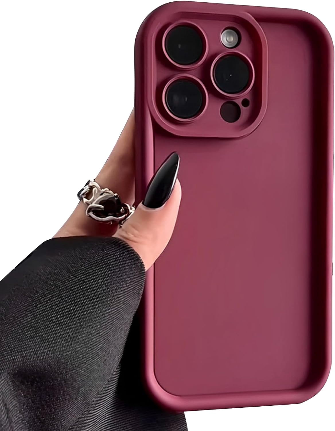 Compatible with iPhone 12 Pro Max for Women/Girls, Candy Color Silicone ...