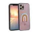 thumbnail image 1 of Compatible with iPhone 12 Pro Phone Case, Boho-Rainbow-aestetic-51 Case Silicone Protective for Teen Girl Boy Case for iPhone 12 Pro, 1 of 1