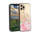 thumbnail image 1 of Compatible with iPhone 12 Pro Phone Case, Floral-Flowers-Cute85 Case Men Women, Flexible Silicone Shockproof Case for iPhone 12 Pro, 1 of 2