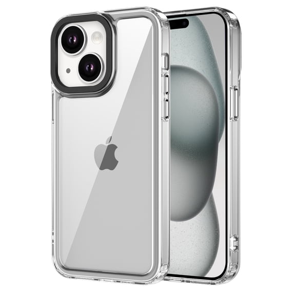 Compatible with iPhone 13 Case, Clear Thin Soft TPU Slim Fit Mobile Phone Cover Anti-Slip Grip Scratch Resistant Phone Cases for iPhone 13, Clear