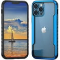 thumbnail image 1 of Compatible with iPhone 13 Pro Case, 2 in 1 Heavy Duty [Military Grade] Shockproof Drop Protection Case Compatible with iPhone 13 Pro 6.1 inch,Blue, 1 of 7